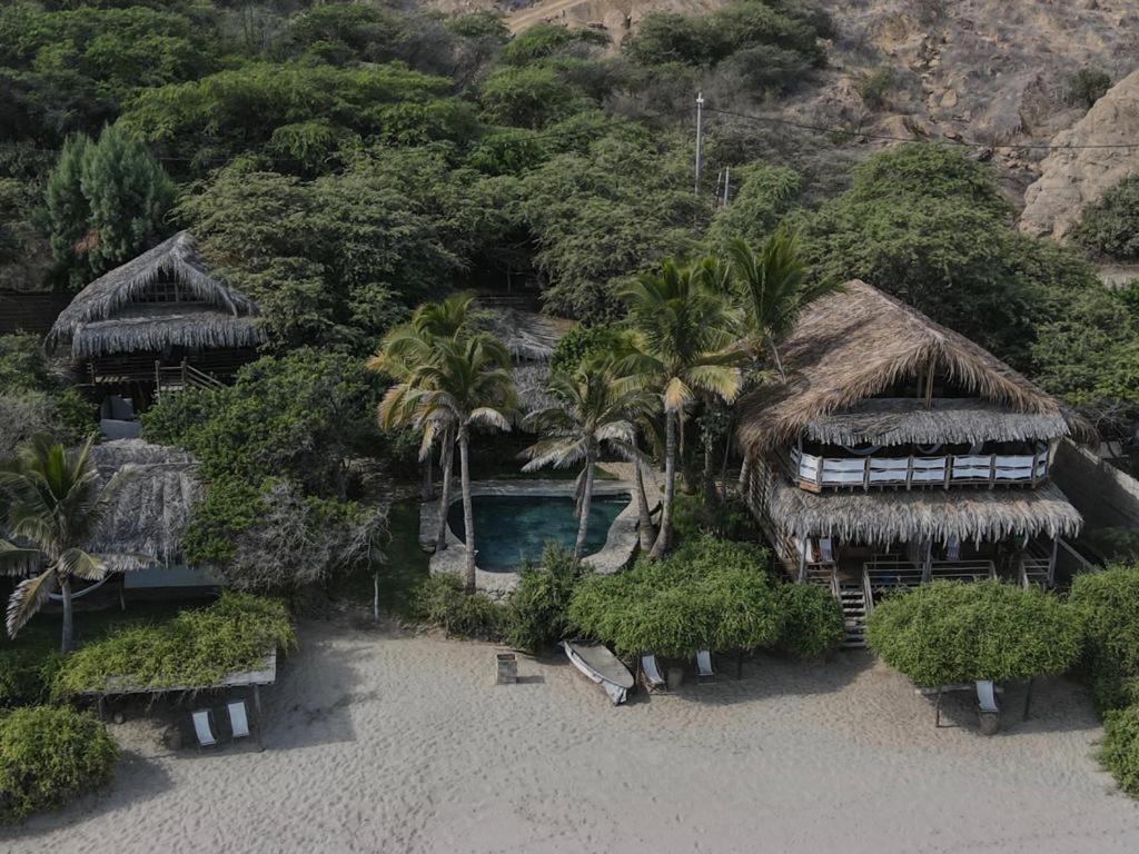 Bungalows Las Balsas Máncora Esterno foto
