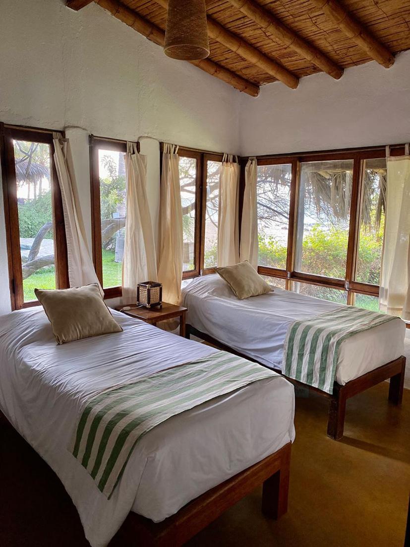 Bungalows Las Balsas Máncora Esterno foto